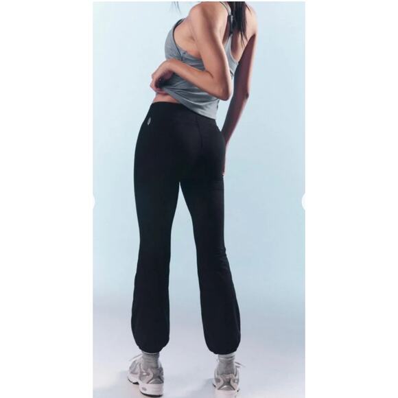 Free People Movement Let's Bounce Pants Black M - Picture 5 of 9